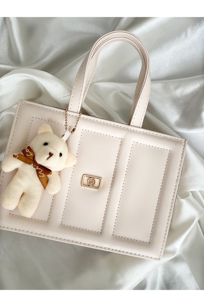 Nurf KADIN AYICIKLI ASKILI DERİ EL ÇANTASI