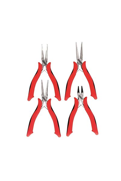 İzeltaş IZELTAS Kargaburun Pense Seti Elektronikçi 4 Parça