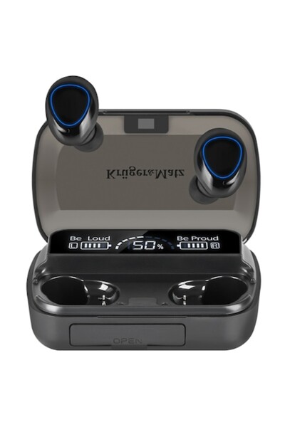 Kruger&Matz Căști wireless M10 cu Bluetooth 5.3 și carcasă PowerBank