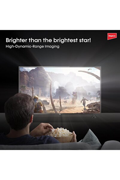 İMPEX XYRA Smart 40-inch LED HD TV, Black