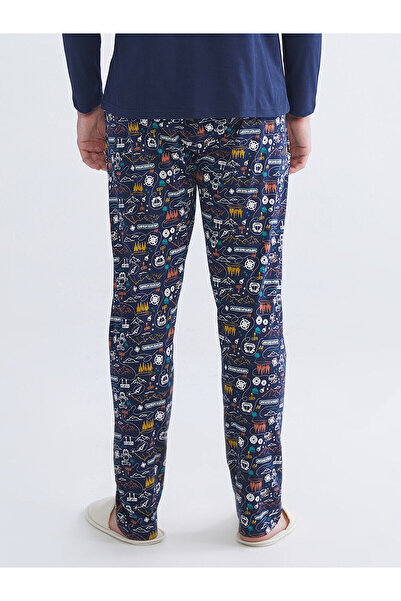 LC Waikiki Standart Kalıp Garfield Baskılı Erkek Pijama Alt