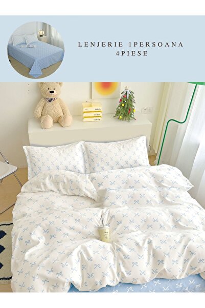 CHIRASO Finet 4-piece 1-person Bedding Set, Classic Sheet 155x220cm, Pillowcase 155x200, 2 Pillowcases