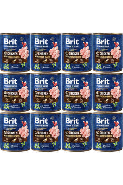 Other Brit Premium By Nature Pui și Inimi 12x800g