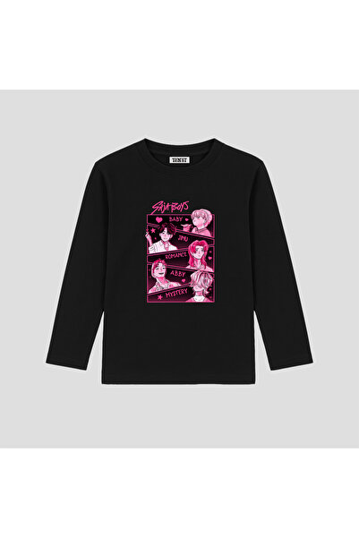 TeNeT Μπλουζάκι με μοτίβο Saja Boys (Tnt10200 S) με στάμπα και μακριά μανίκια...