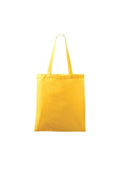 Malfini - Geantă de cumpărături, galbenă, unisex, bumbac