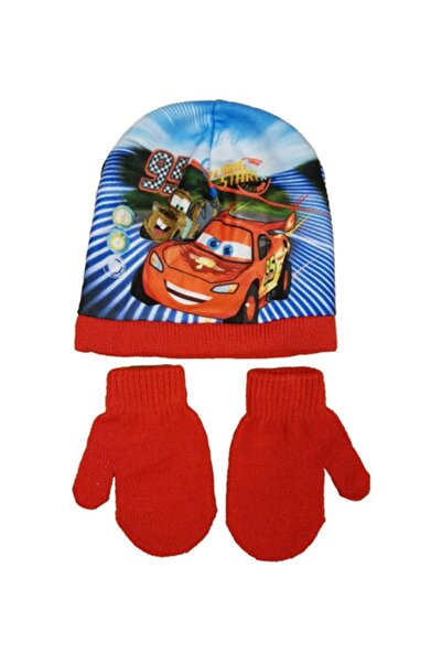 CARS Red hat and gloves set