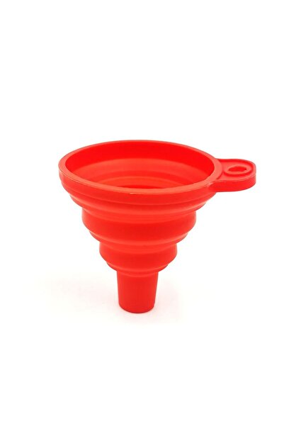 choice2 قمع تلسكوبي أحمر منزلي، قمع مقاوم للحرارة العالية، قمع صغير قابل للطي...