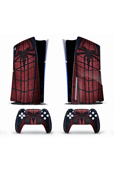 NITOPLAY Console and Two Controllers Sticker for Playstation 5 Slim Disc Edit...