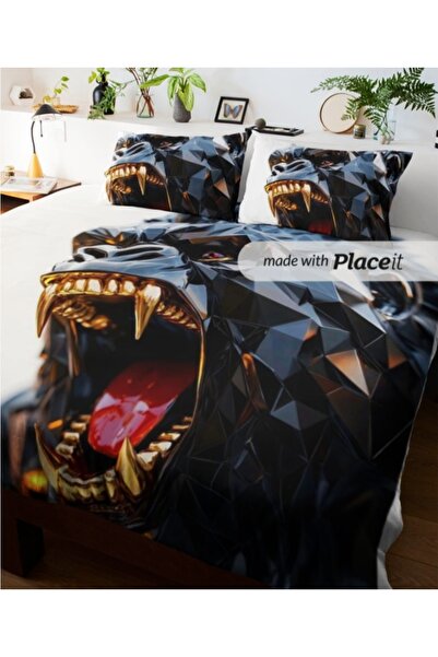 Elmas Dizayn Special Design Single Bedding Set Luxury Cotton Satin 160X240 cm...