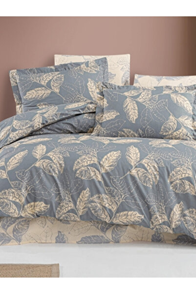 argehome Arina Çift Kişilik Ranforce Lastikli Çarşaflı Nevresim Takımı