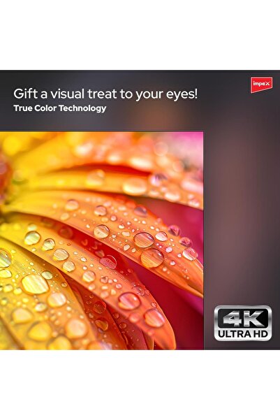 İMPEX 70 Inch 4K Ultra HD Smart Android LED TV - GLORIA 70
