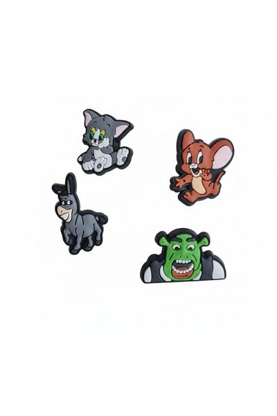 Otto Common مجموعة شارات الدبوس، 4 قطع، دبابيس بلاستيكية من السيليكون 11