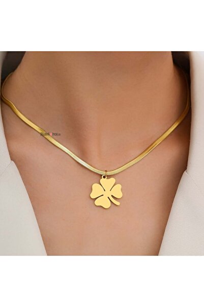 KEVSA Jewelry Colier din oțel inoxidabil „Farmecul Norocului” – LPD1066