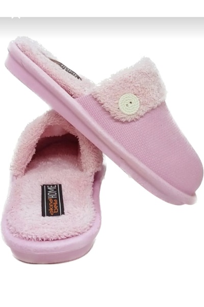 GEZER Παπούτσια για το σπίτι με επένδυση από γούνα