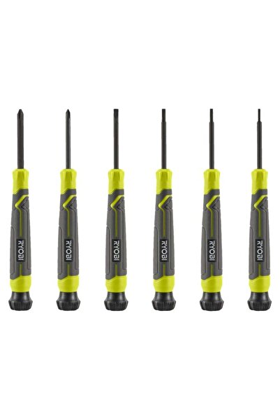 Ryobi RHSDSPC6 Saatçi Tornavida Takımı 6 Parça