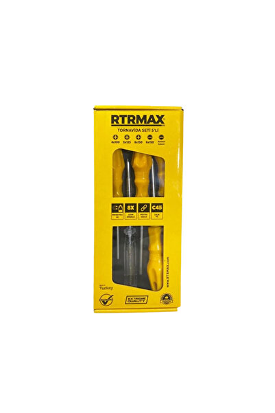 Rtrmax RH07825 Tornavida Takımı 5 Parça