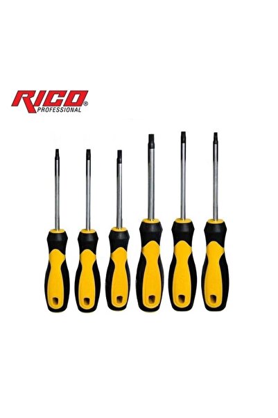 Rico Torx Uçlu Tornavida Takımı 6 Parça