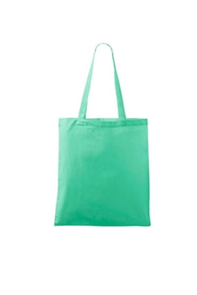 Malfini Geantă de cumpărături, Verde mentă, Unisex, Bumbac