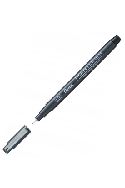 Other Pentel 0.05 Polintliner Negru S20P-05A Fineliner