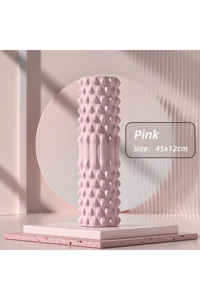 Choice Pink Foam Rollers for Muscle Massage - HIGH-Density Back Foam Roller for Back Pain Relief & Muscle R