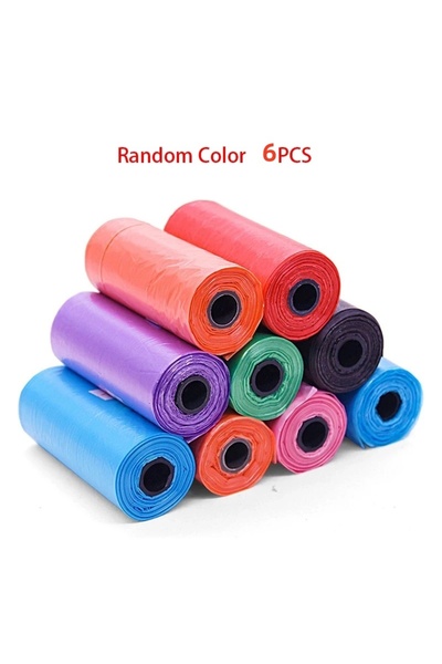 choice2 6 لفات من مجرفة فضلات القطط مع فلتر لتنظيف فضلات القطط ومستلزمات القطط