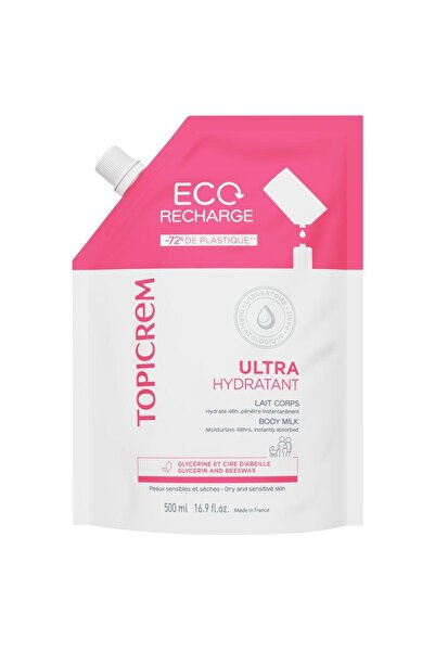 Topicrem Rezerva Lapte de corp ultra-hidratant UH 500 ml