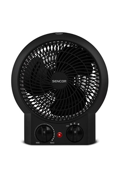 Sencor Fan Heater 2000W, 2 Power Settings, Black, 24x21x11 cm