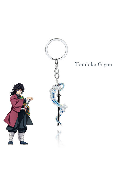 Miniso K00616-01 Hot Anime Demon Slayer Keychain Cosplay Kimetsu no Yaiba Tanjirou Nezuko Agatsuma Zenitsu