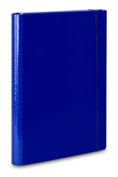 Other Vaupe Elasticated Wing Folder A4/40mm Blue 310/03