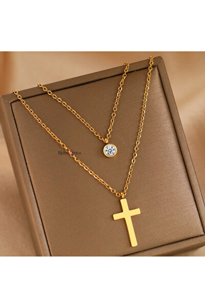 KEVSA Jewelry Colier din oțel inoxidabil „Binecuvântare Cerească” - LPD1194