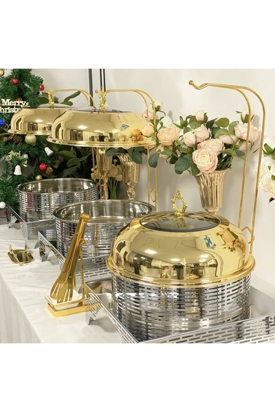 cc bin shihon Royal Stainless Steel Food Warmer 8L