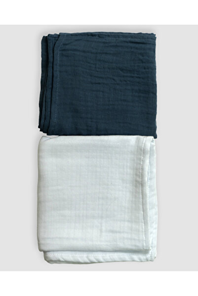 Mimiko Muslin Blanket 2 Layers 100% Organic Cotton Ultra Soft, Breathable, Ba...