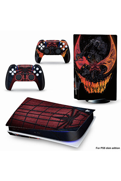 NITOPLAY Sticker / Skin Console And Two Controllers For Playstation 5 Disc Ed...