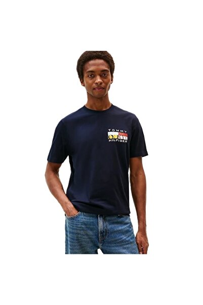 Tommy Hilfiger Tricou TH COLOUR FLAG TEE