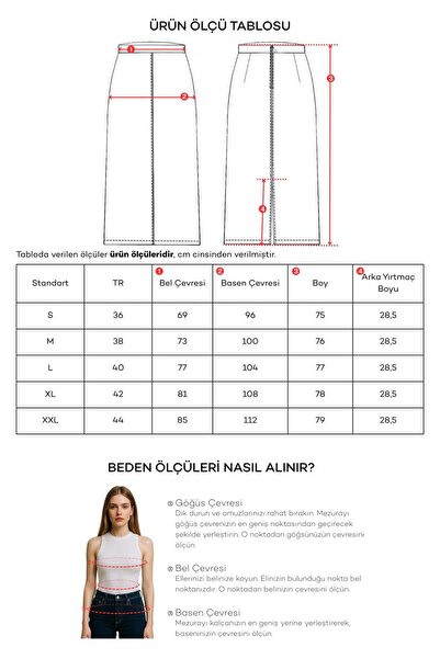 Masha Kate Suni Deri Etek