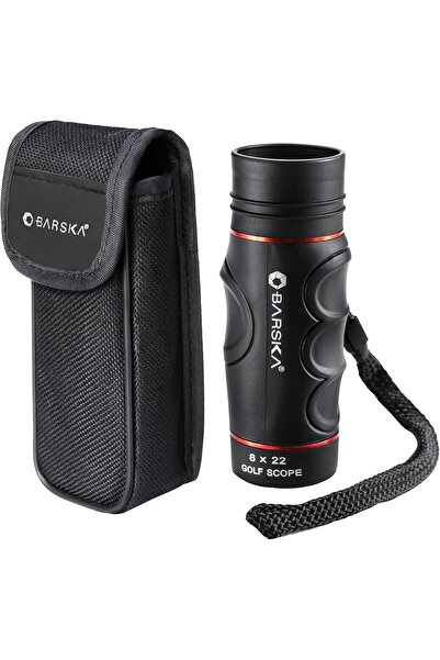 Barska Blue Line 8×22 Waterproof Golf Monocular - Black