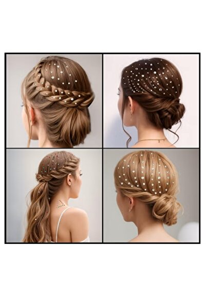 Generic 4-Sheet Disposable Self-Adhesive Face Gems & Pearls, for Festival Makeup (Face, Hair, Eye)