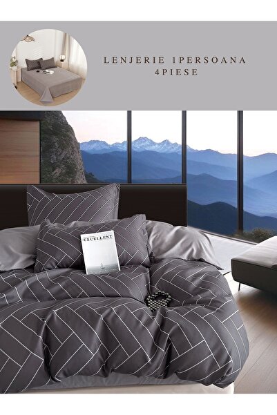 CHIRASO Finet 4-piece 1-person Bedding Set, Classic Sheet 155x220cm, Pillowcase 155x200, 2 Pillowcases