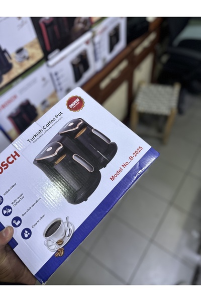 Marka Çiftli kahve makinesi mavi renk