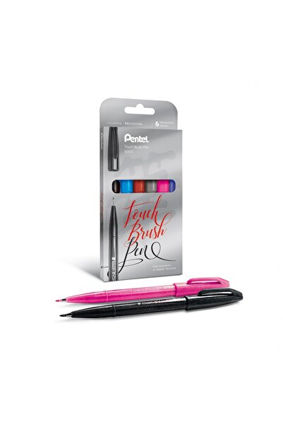 Other Stilou Pentel SES15C-ST6ACENPVPL cu pensulă