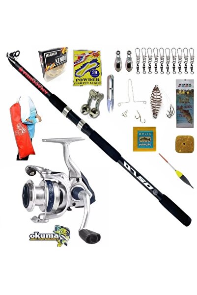 Oslo Okuma Aria 8000 360cm 100-300gr Anaconda Profesyonel Sazan Kıyı Olta Tak...