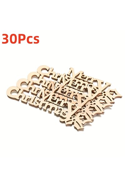 Choice 30 قطعة 10/30 قطعة 9x2.5 سم/3.54x0.98 بوصة زينة معلقة لعيد الميلاد الم...