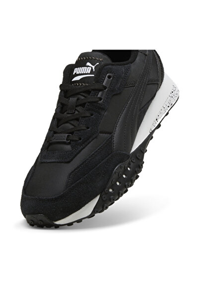 Puma Mens Blktop Rider Sneakers - Black