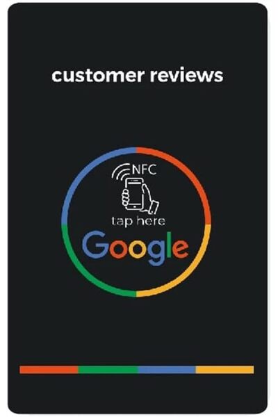 Generic Tap and Share NFC Review Card