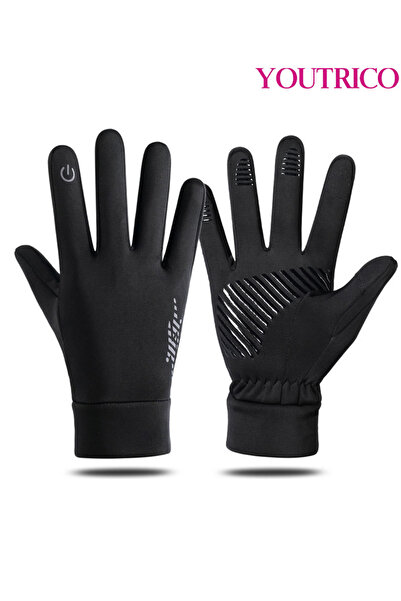 Youtrico قفازات يوتريك الشتوية لجميع الأحوال الجوية - متوافقة مع شاشات اللمس،...