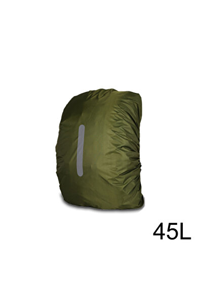 Choice حقيبة ظهر كوكوسي خضراء 45 لتر، قطعة واحدة، 25-80 لتر، غطاء مقاوم للمطر، حقيبة ظهر رياضية خارجية، حقيبة ظهر للمشي لمسافات طويلة، حقيبة ظهر جبلية