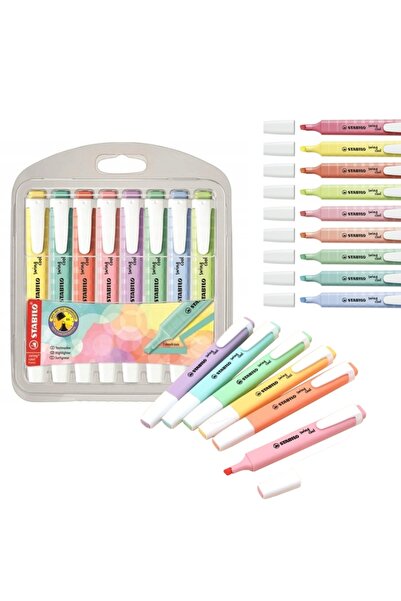 Other Set evidențiator Stabilo Swing Cool Pastel / 8 buc / 275/8-08-1