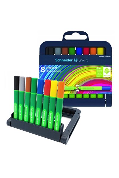 Other Marker SCHNEIDER Link-It, 1,0 mm, suport, 8 buc. culori asortate