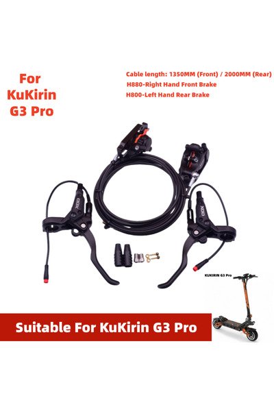 Choice لدراجة Kukirin G3 PRO XOD الكهربائية، فرامل سكوتر مقاومة للماء ذات دبو...
