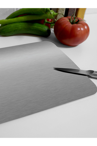 FALEZ Steelcut Çelik Kesme Tahtası 34x24 cm.
